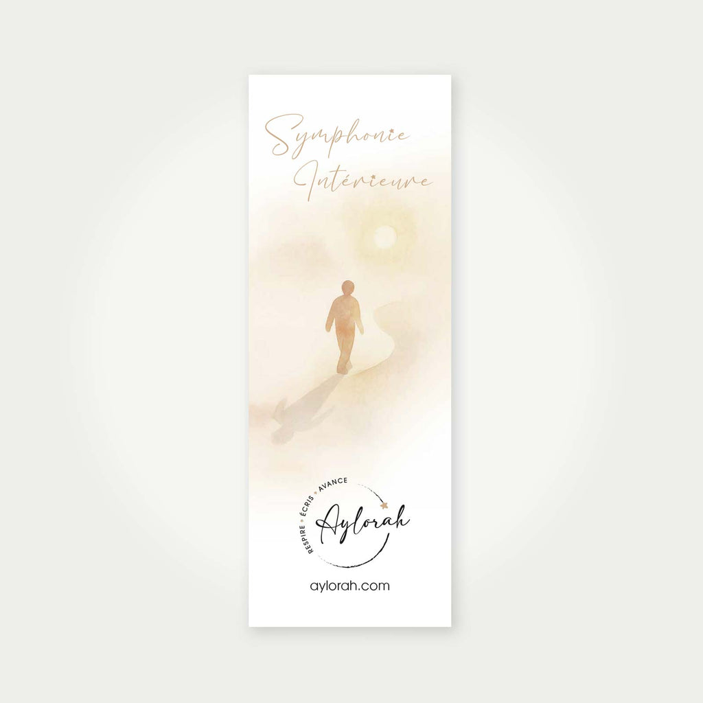 Marque-page Aylorah, vue recto - fond neutre
