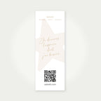 Marque-page Aylorah, vue verso - fond neutre