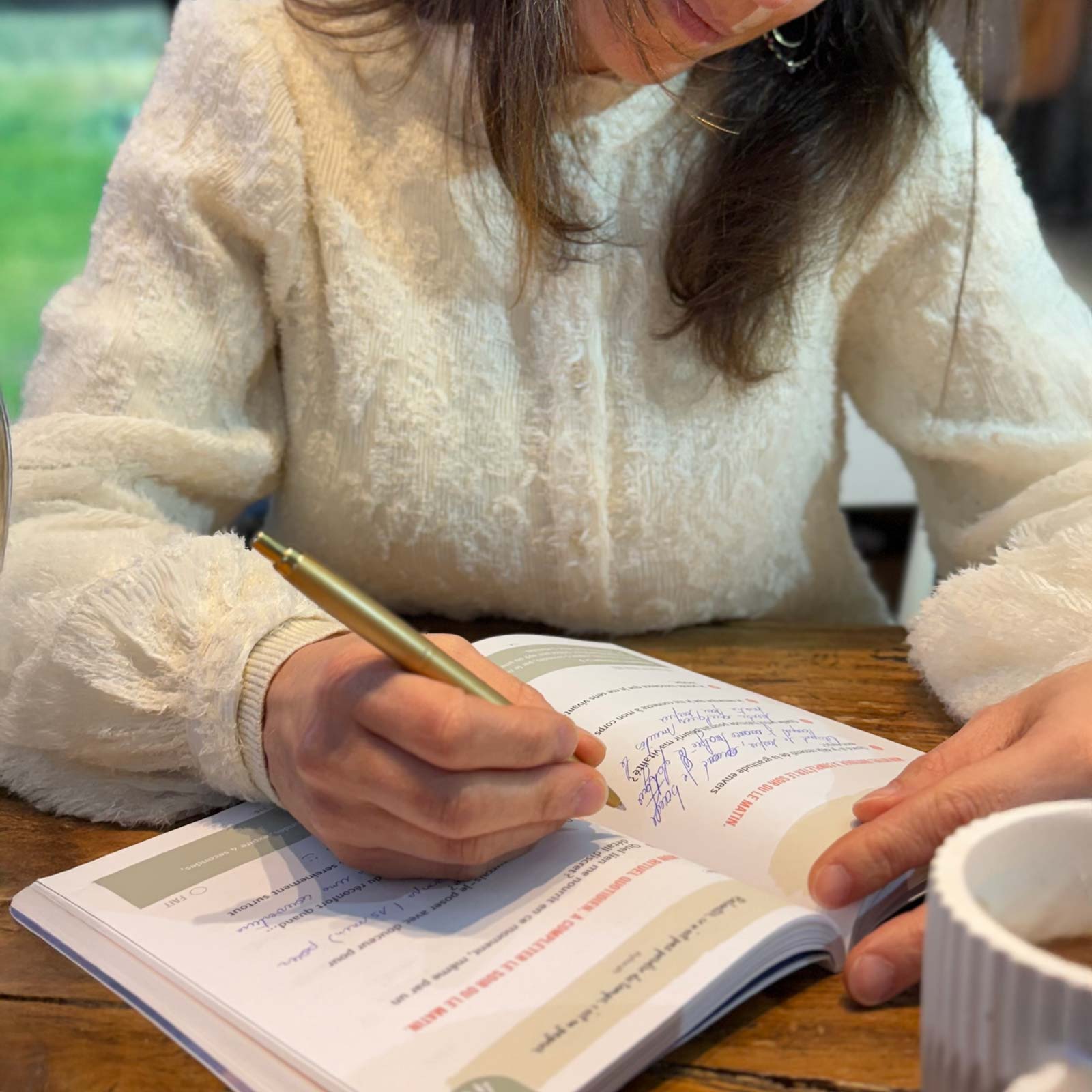 Carnet Symphonie Intérieure – vue intérieure, une page par jour