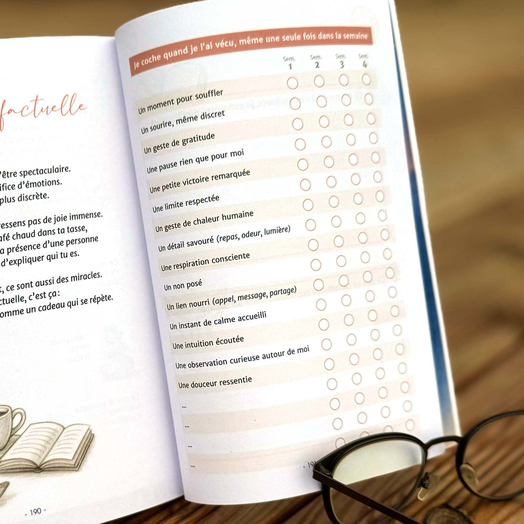 Carnet Symphonie Intérieure – vue intérieure, développement personnel