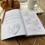 Carnet Symphonie Intérieure – vue intérieure, exercice de la main